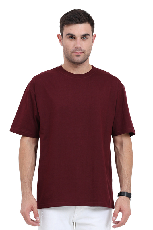 Oversized Classic Maroon