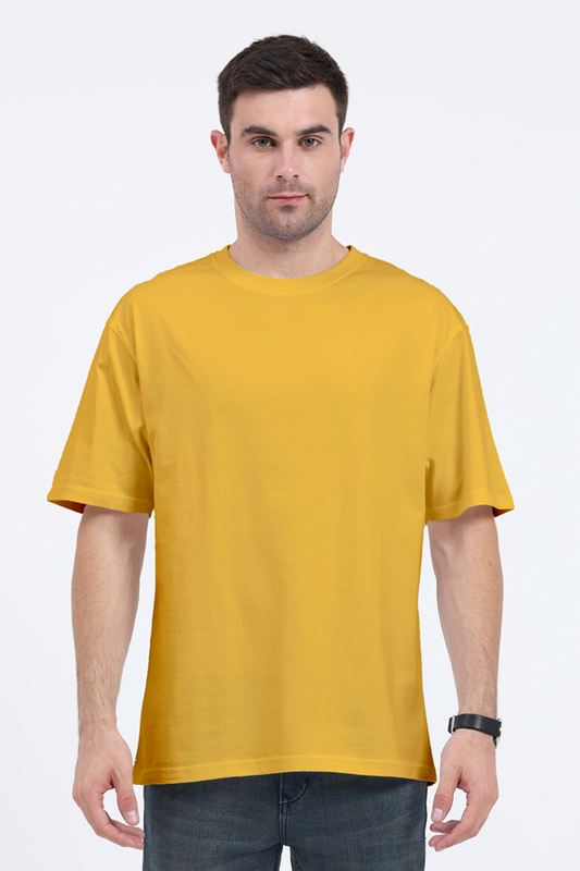 Oversized Classic Grey Mustard Yellow