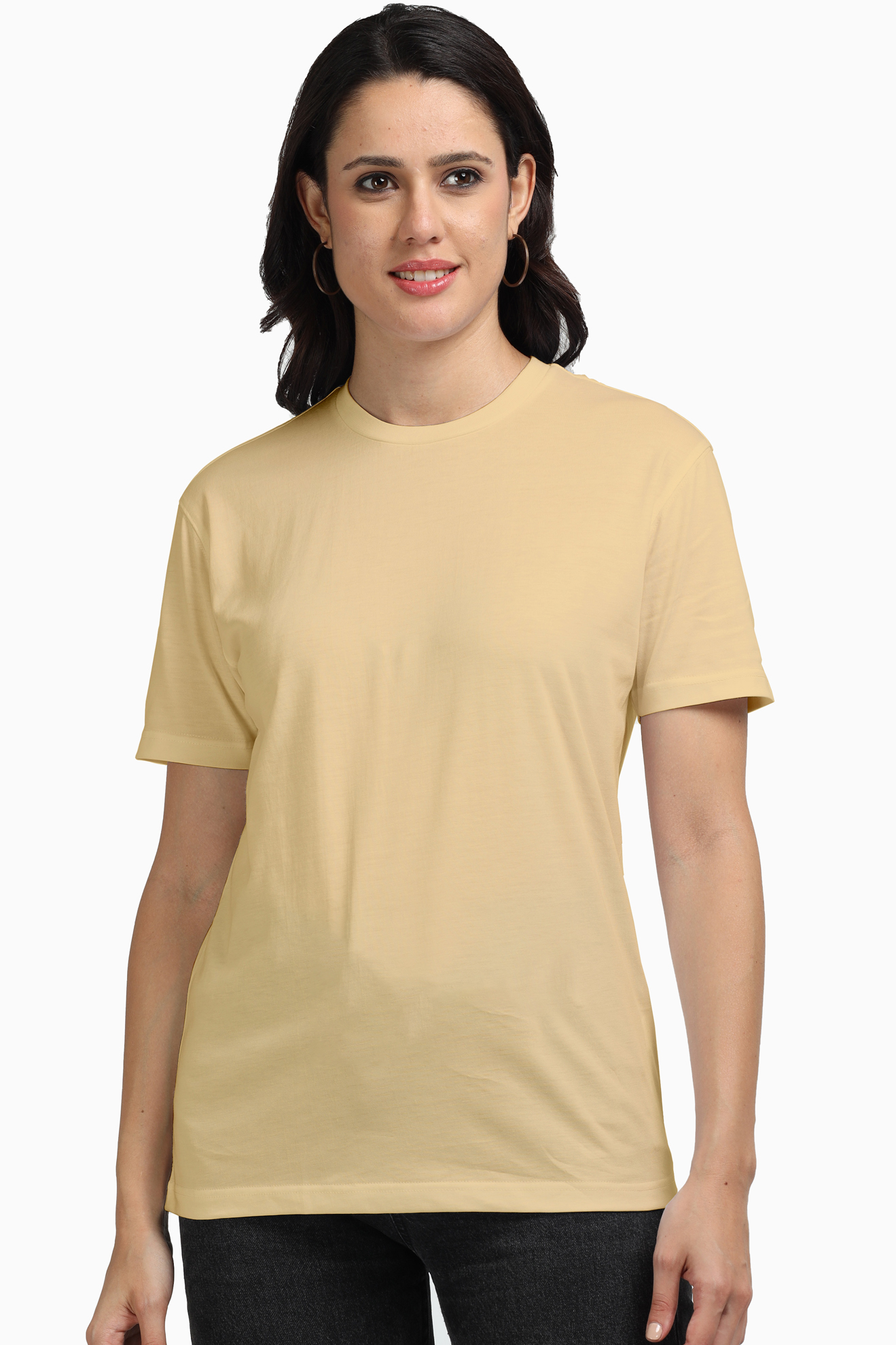 Women Beige supima