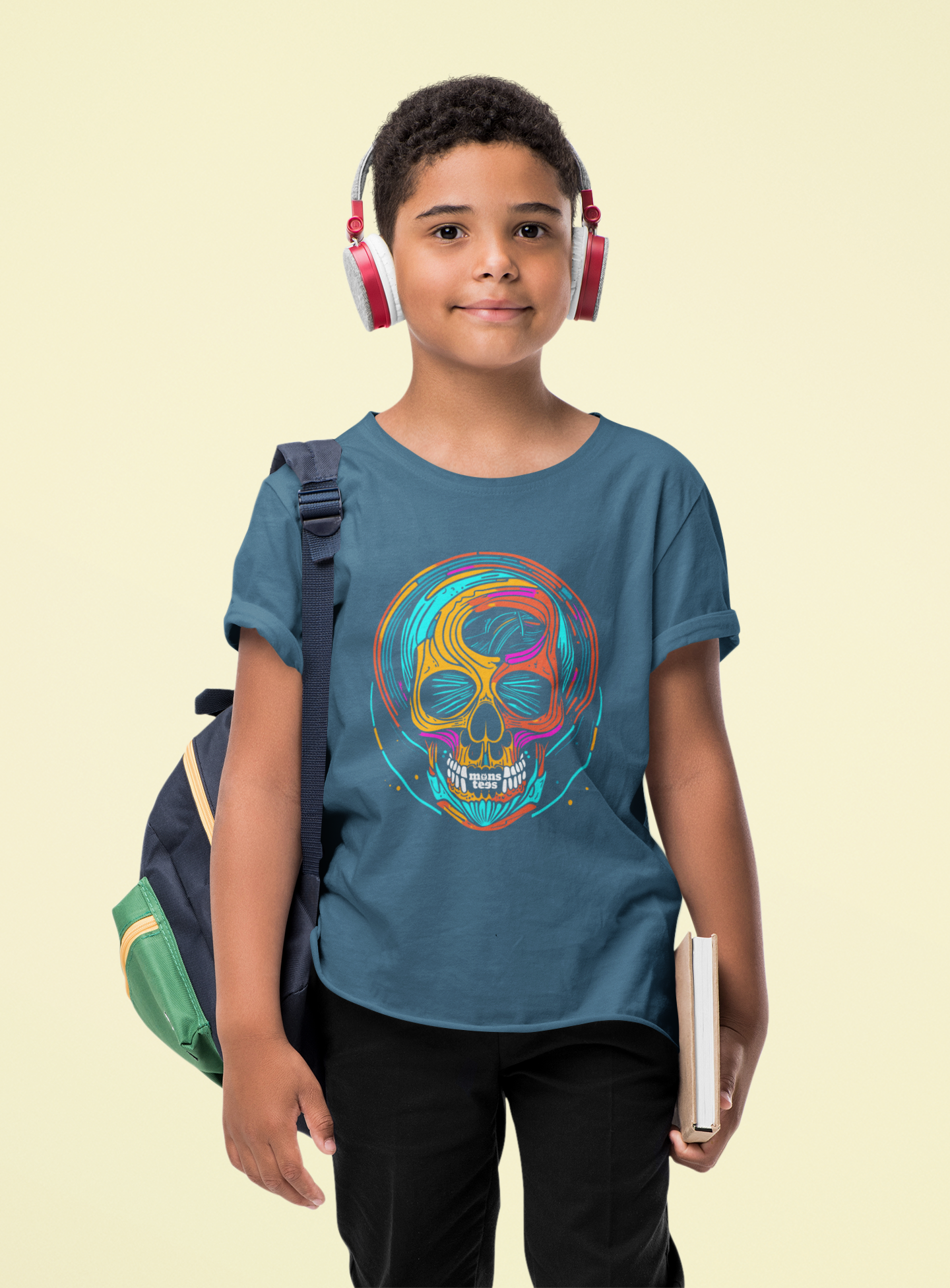 Colourful Skull Boys(7-14Y)
