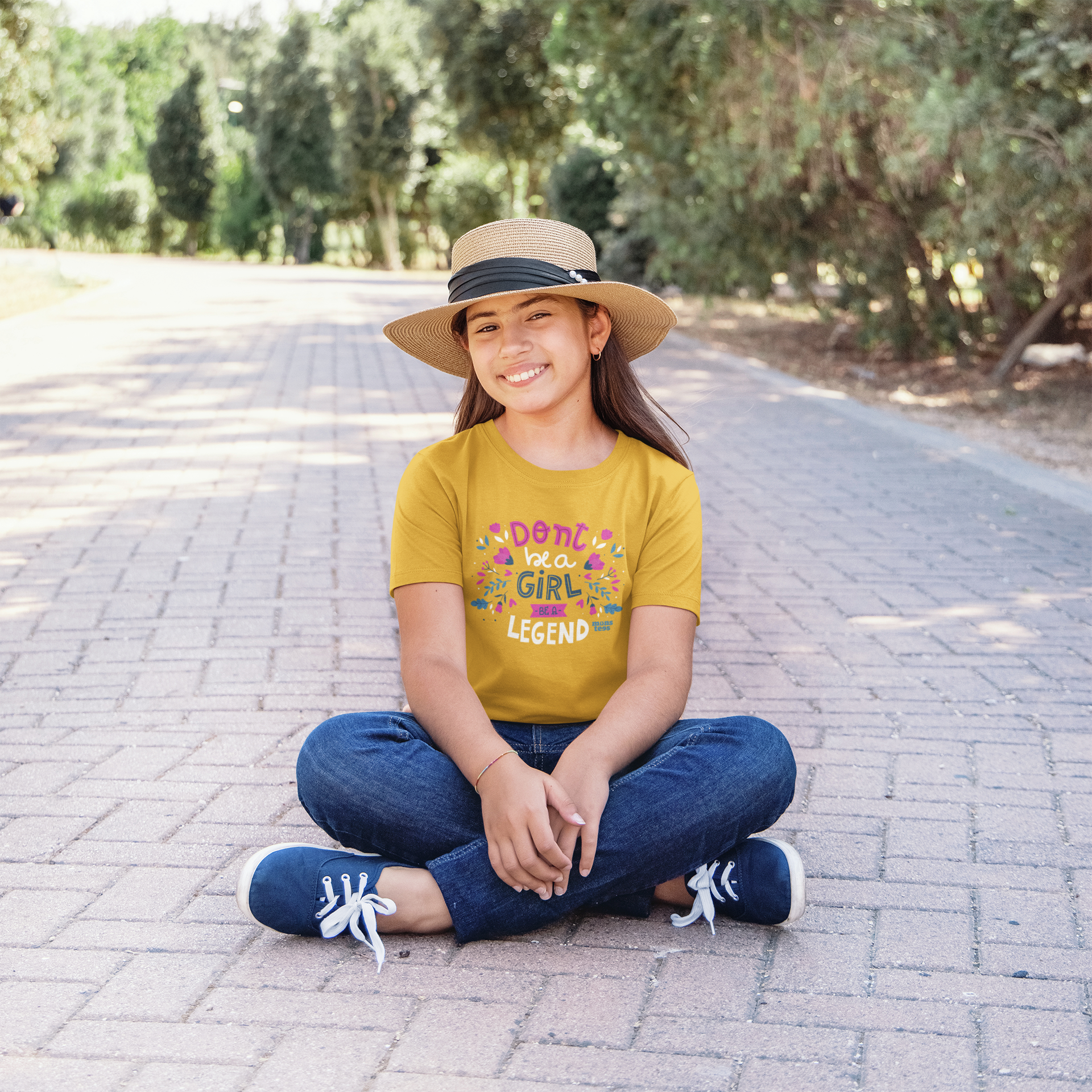 Don't Be A Girl Be A Legend Girls(7-14Y)