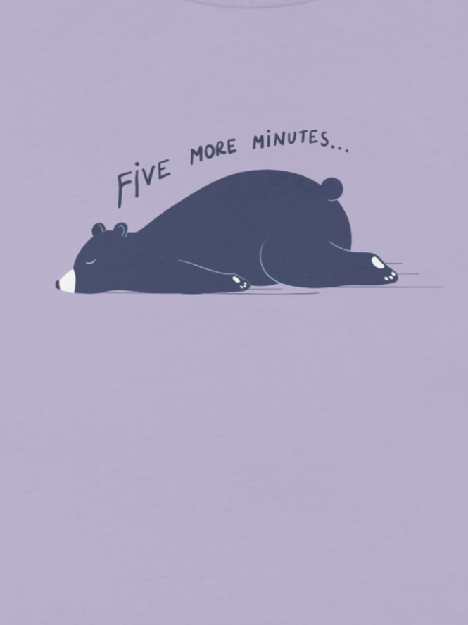 Five more minutes