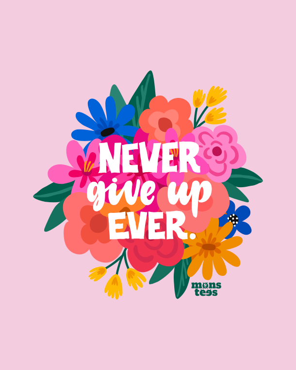 Never Give Up Girls(7-14Y)