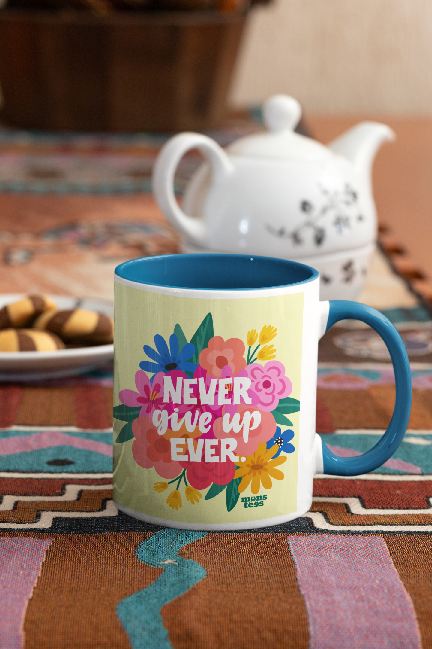 Never Give Up Mug