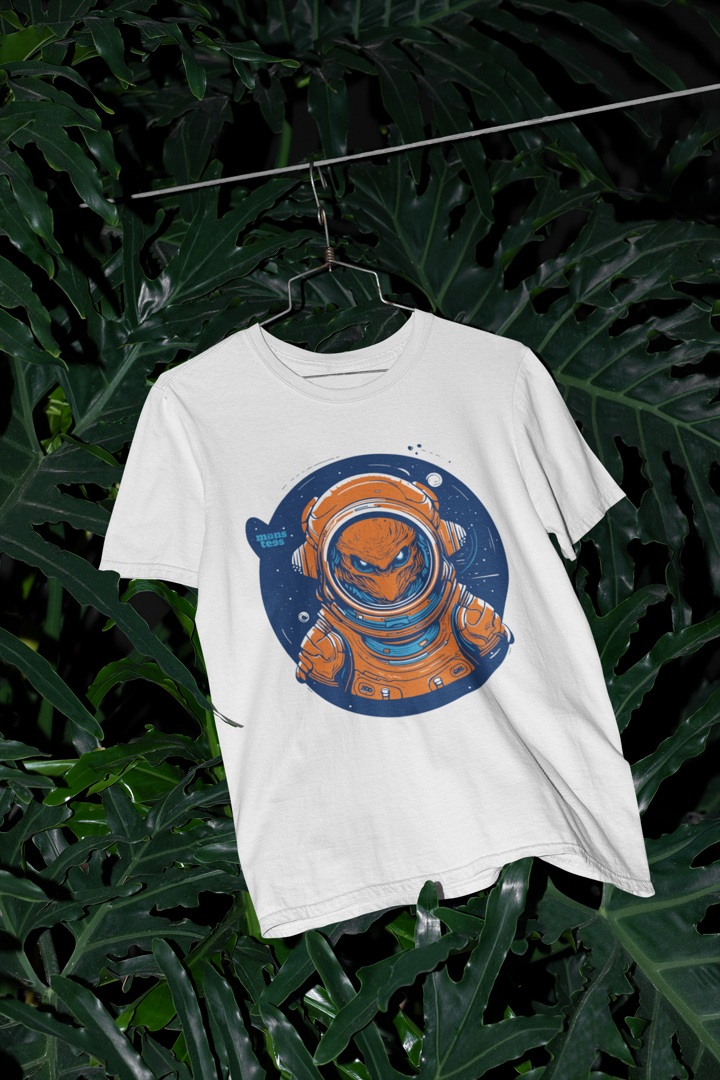 Orange Blue Monstronaut Boys(7-14Y)