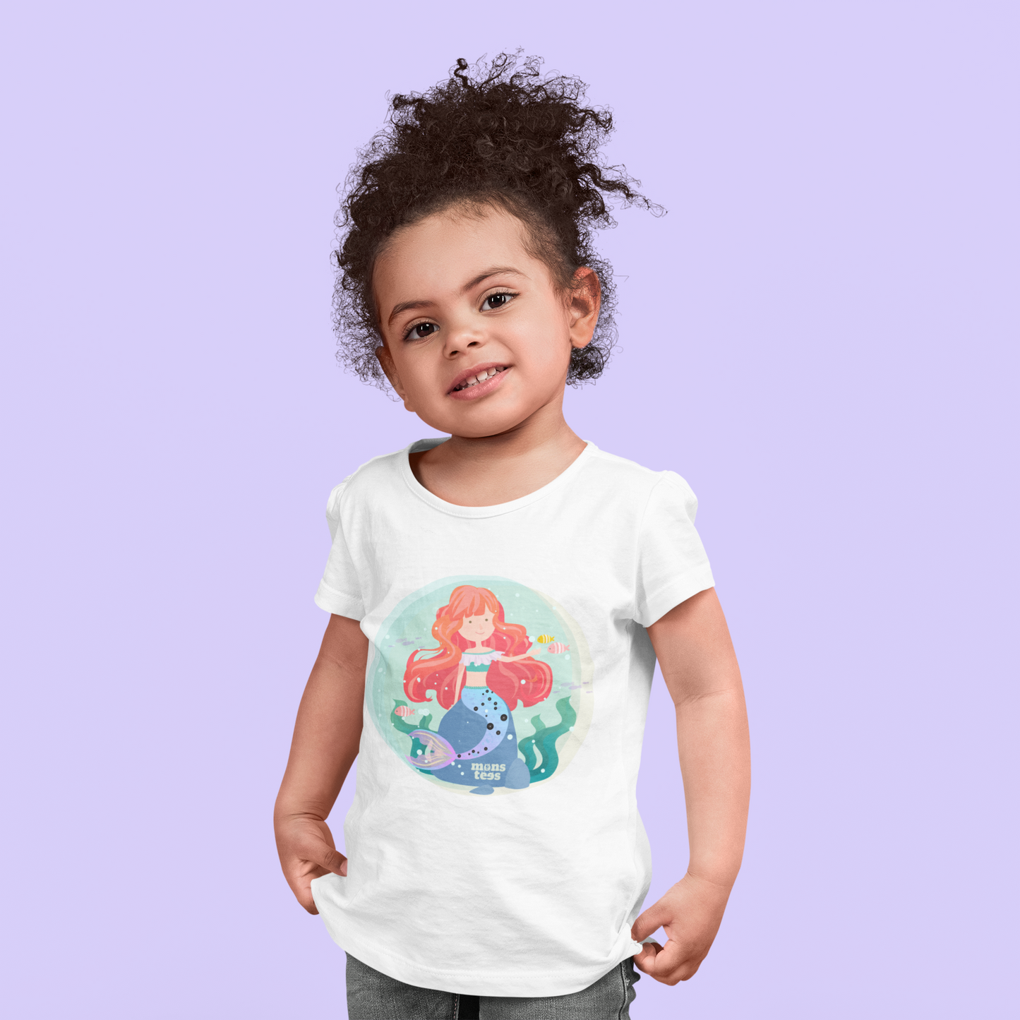 Red Head Mermaid Girls(1-6Y)