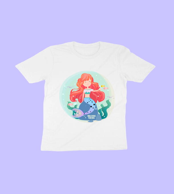 Red Head Mermaid Girls(1-6Y)