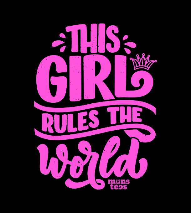 This Girl Rules The World Girls(1-6Y)