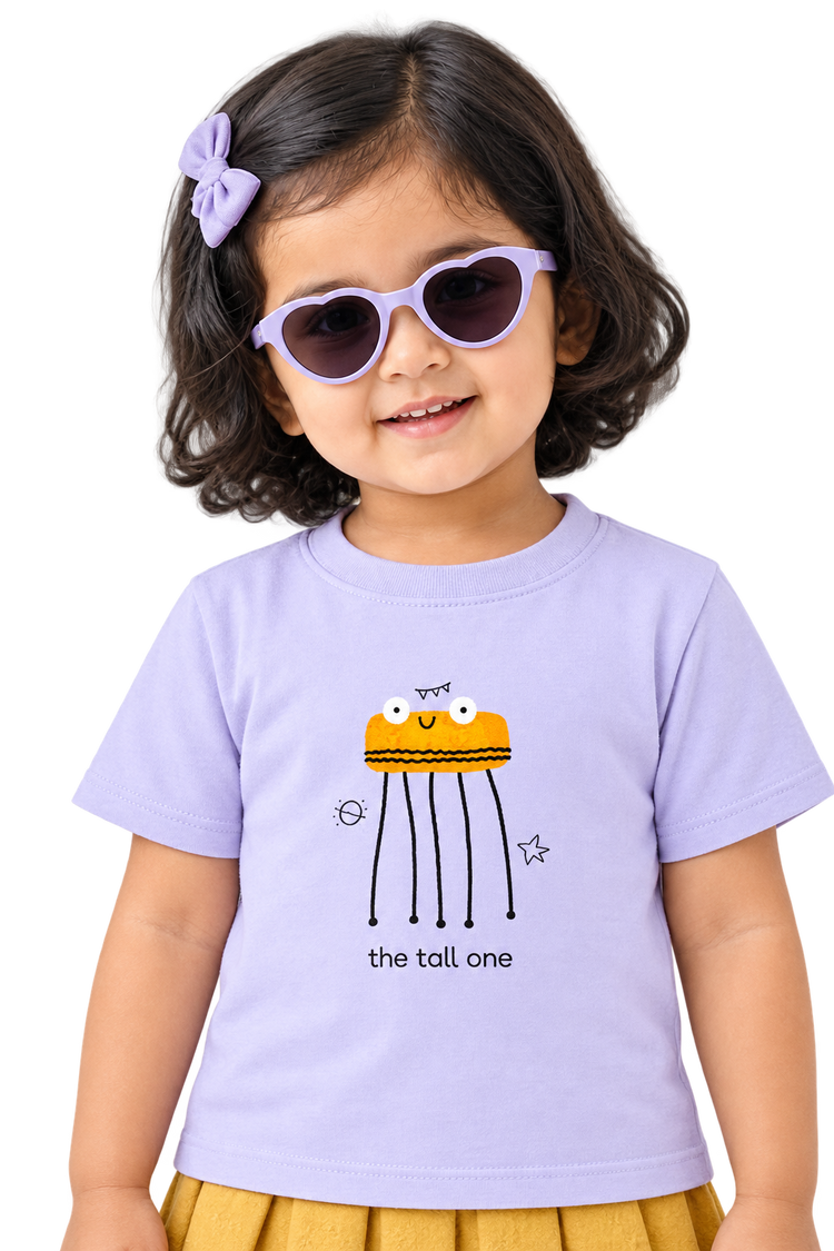 Anaya in the tall one tee, close-up