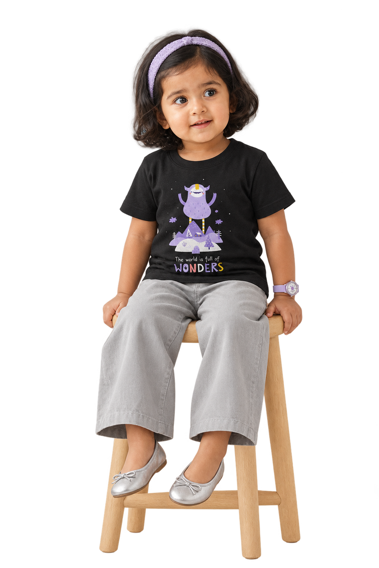 Anaya wonders, on wooden stool
