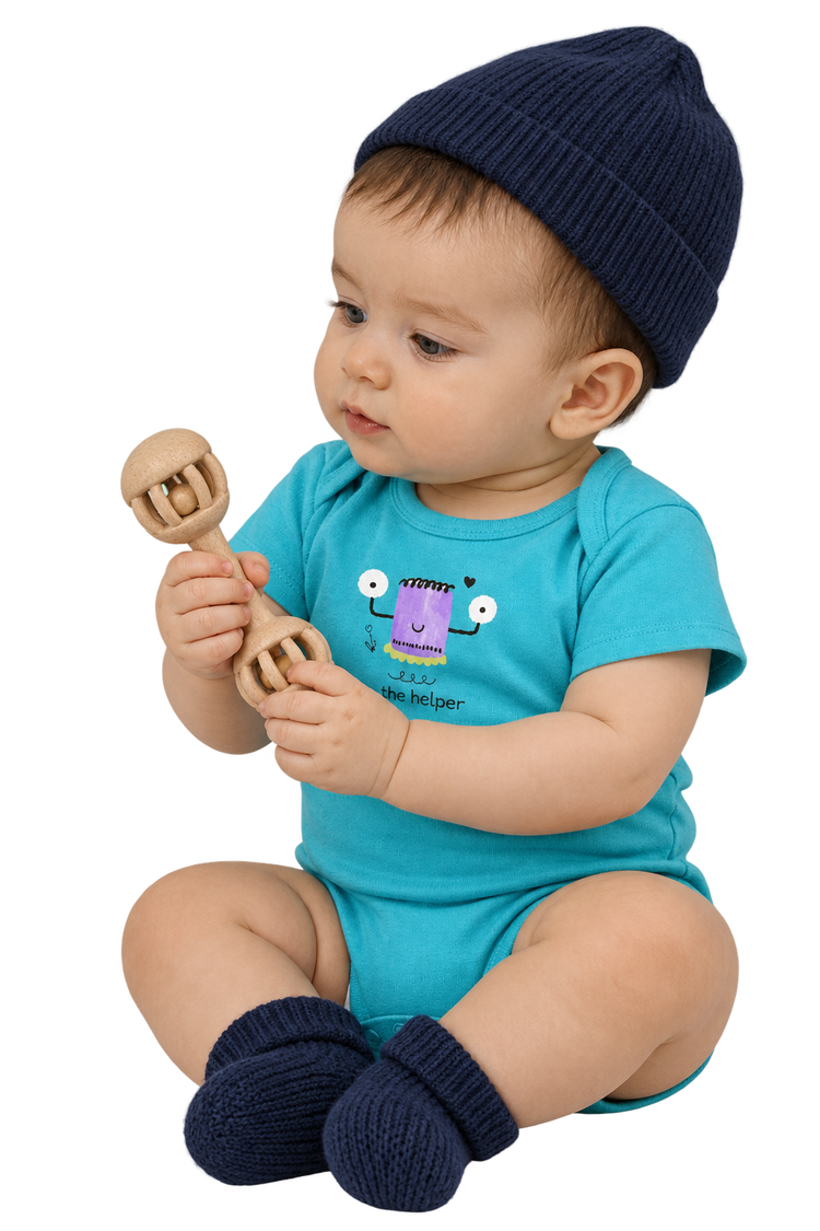 Arush helper, profile with rattle