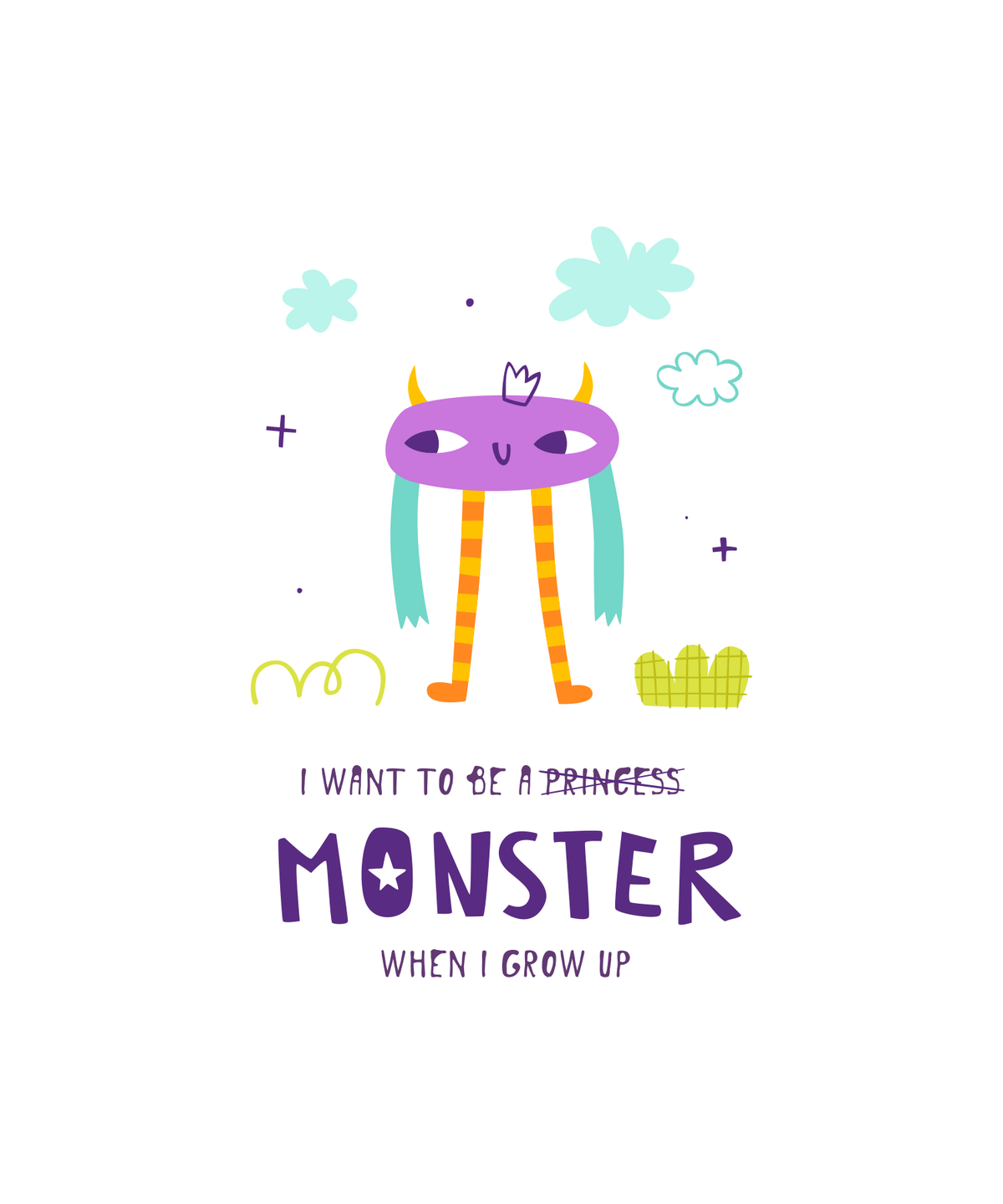 I want to be a monster