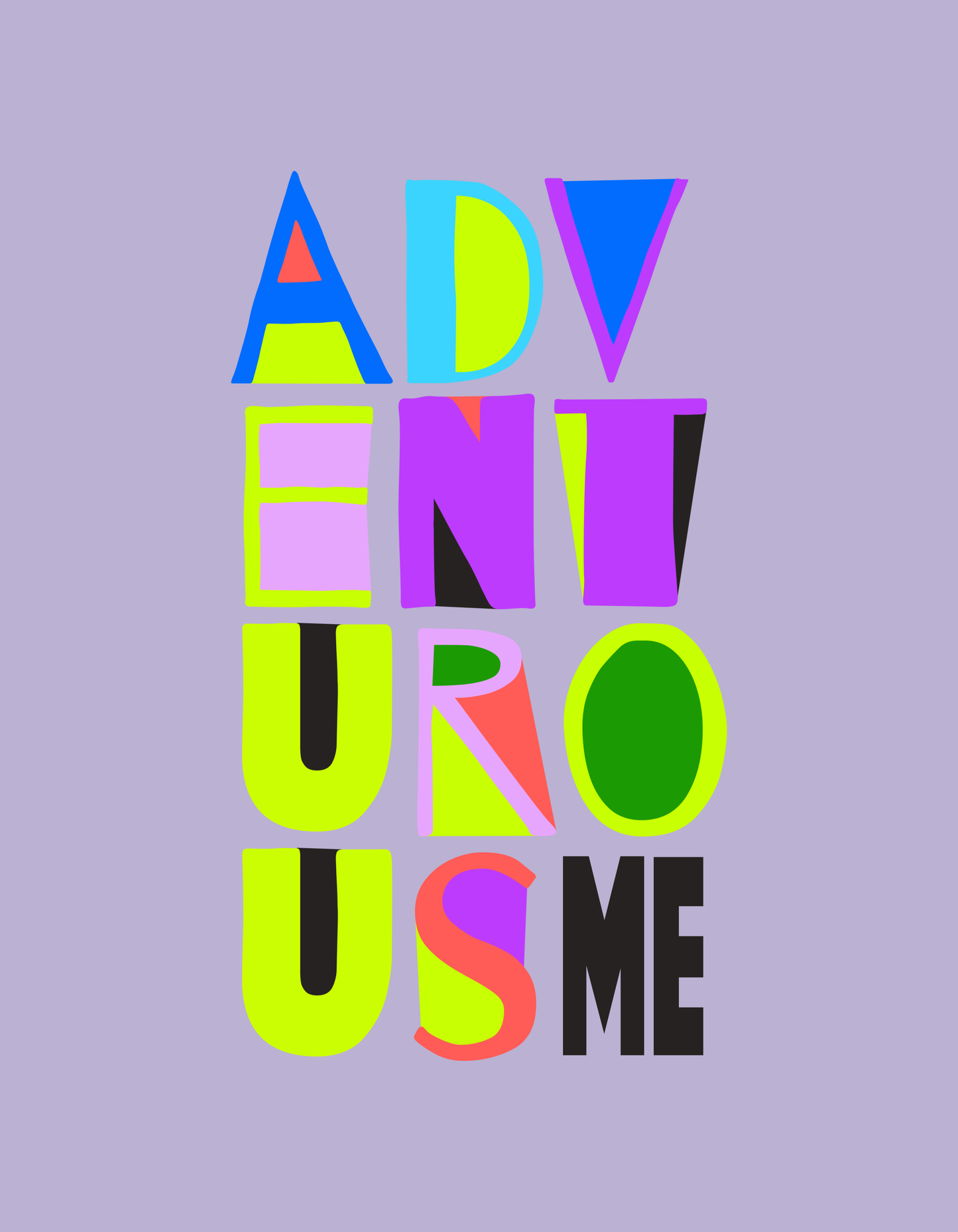 Adventurous  me