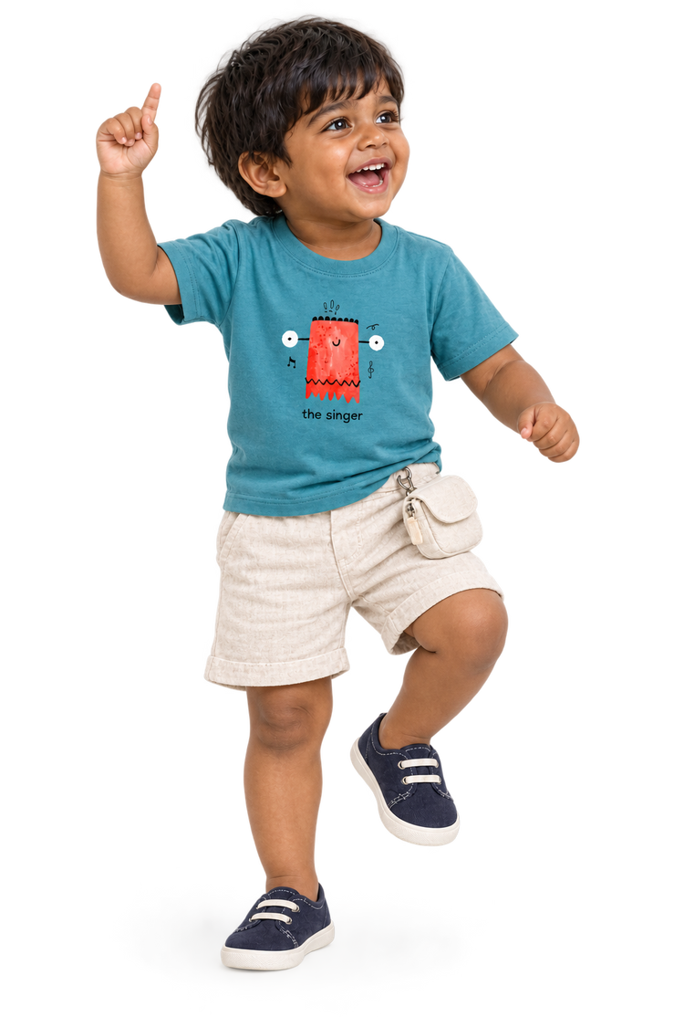 Dev dancing, The singer teal