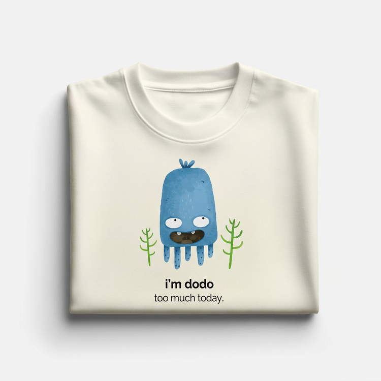 Folded Dodo tee