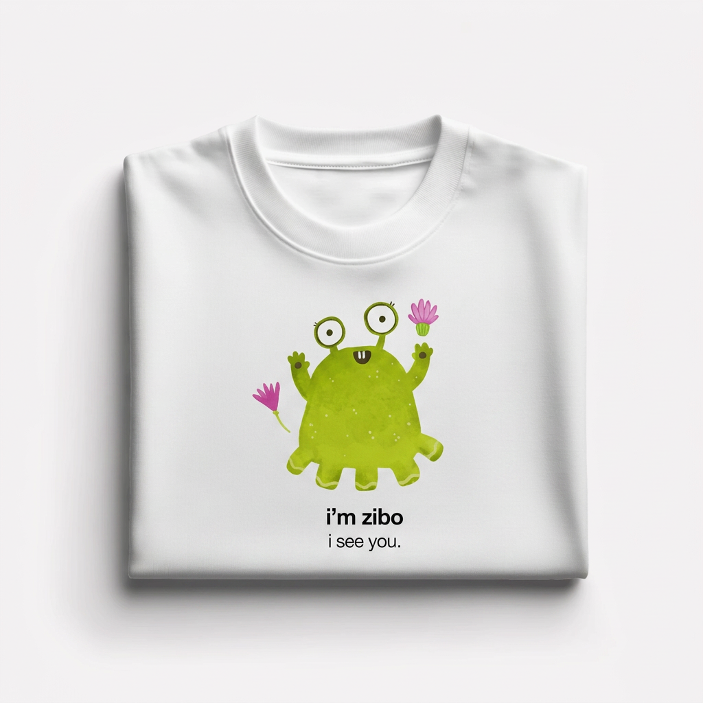 Folded Zibo tee