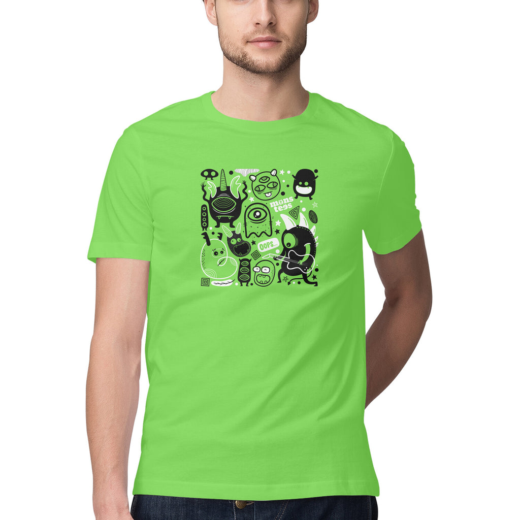 monster collage -men plus