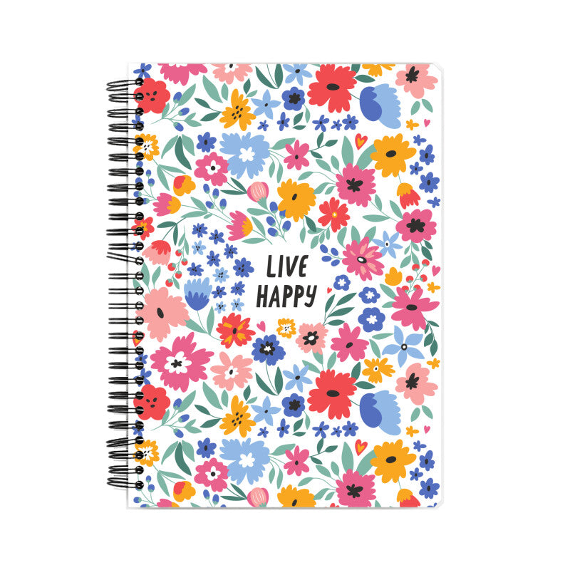 Live Happy Notebook A5