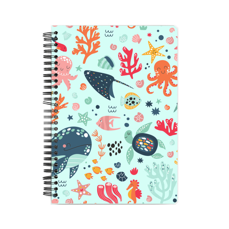 Sea Life Notebook A5