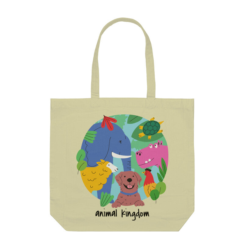 Animal_Kingdom_Tote_Bag with zipper