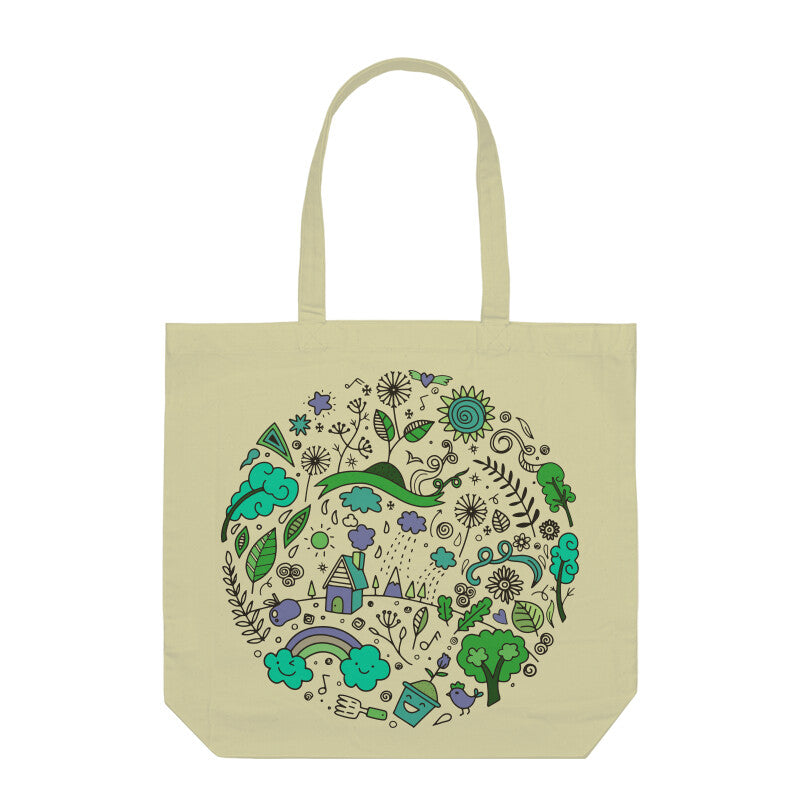 Doodle_circle_tote-bag-with-zipper