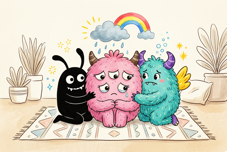 Big feelings, little monsters: helping kids name what they feel