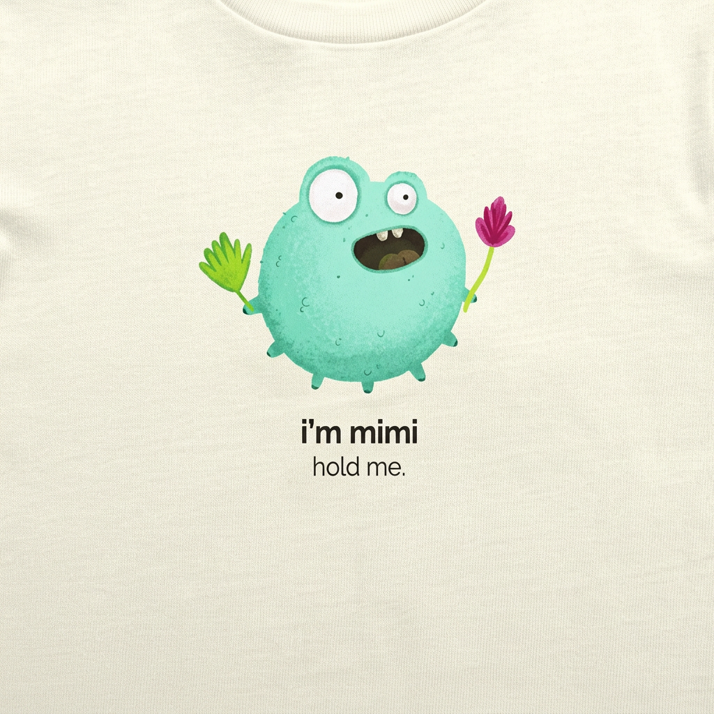 Mimi print close-up
