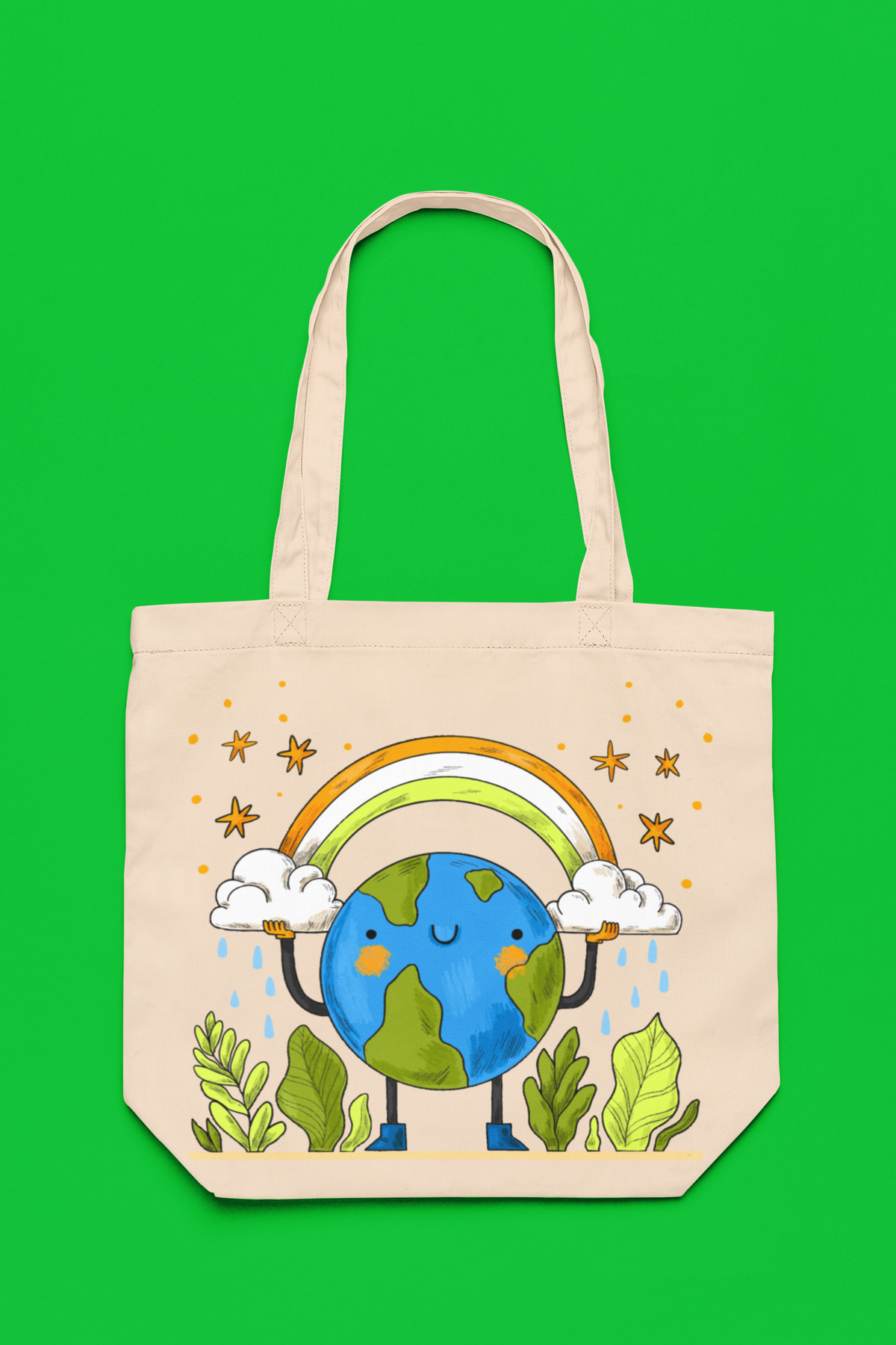 Earth-Rainbow_Tote-bag-With_zipper