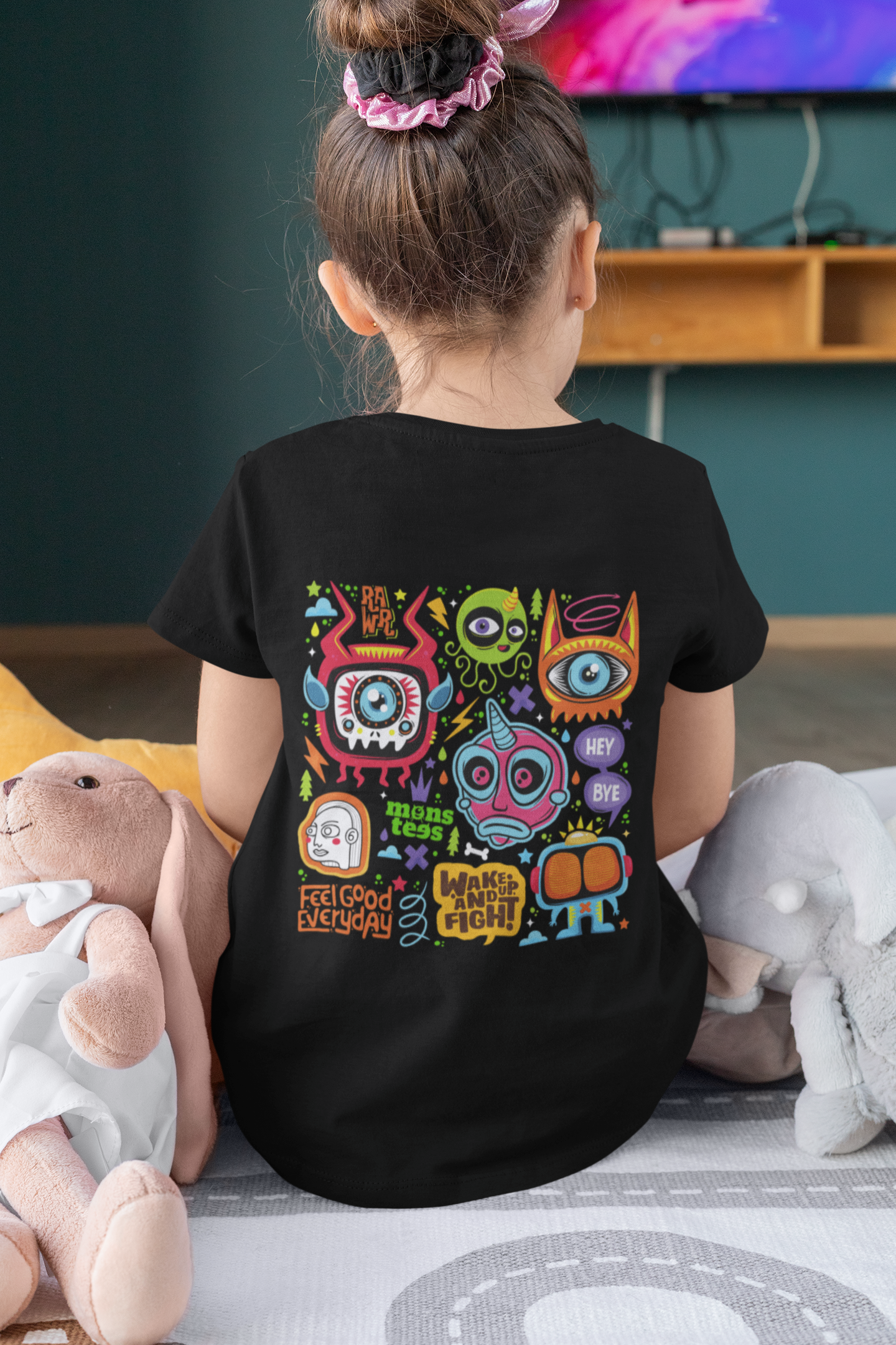 Monster Collage Girls(7-14Y)