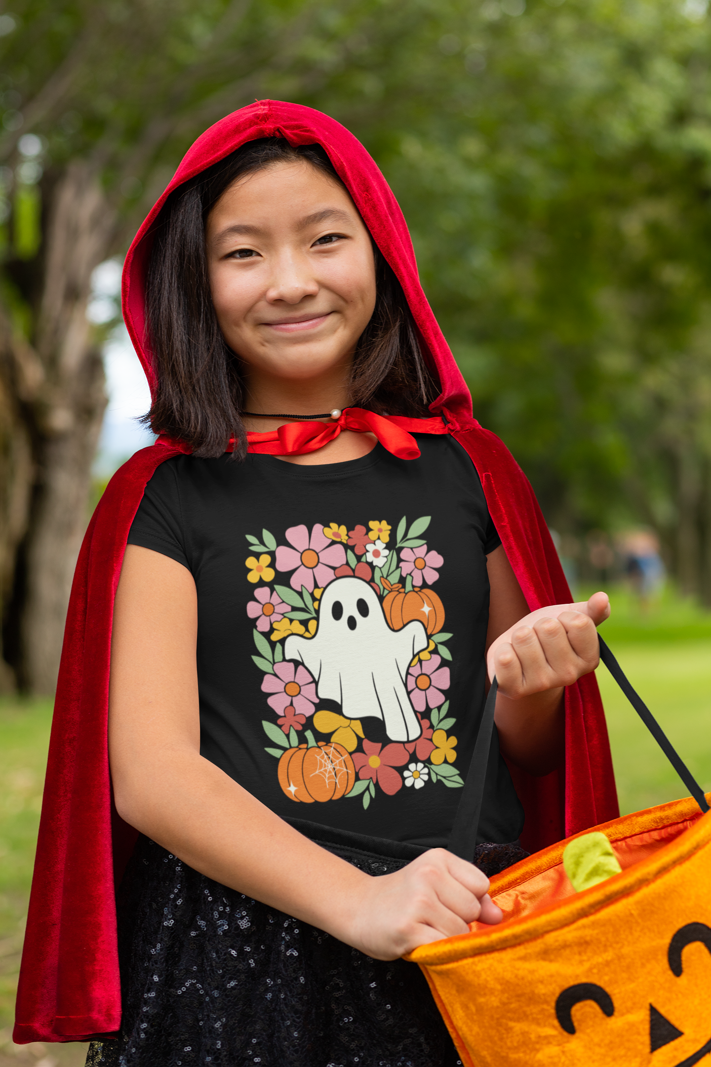 Girls's Crew Neck T-Shirt