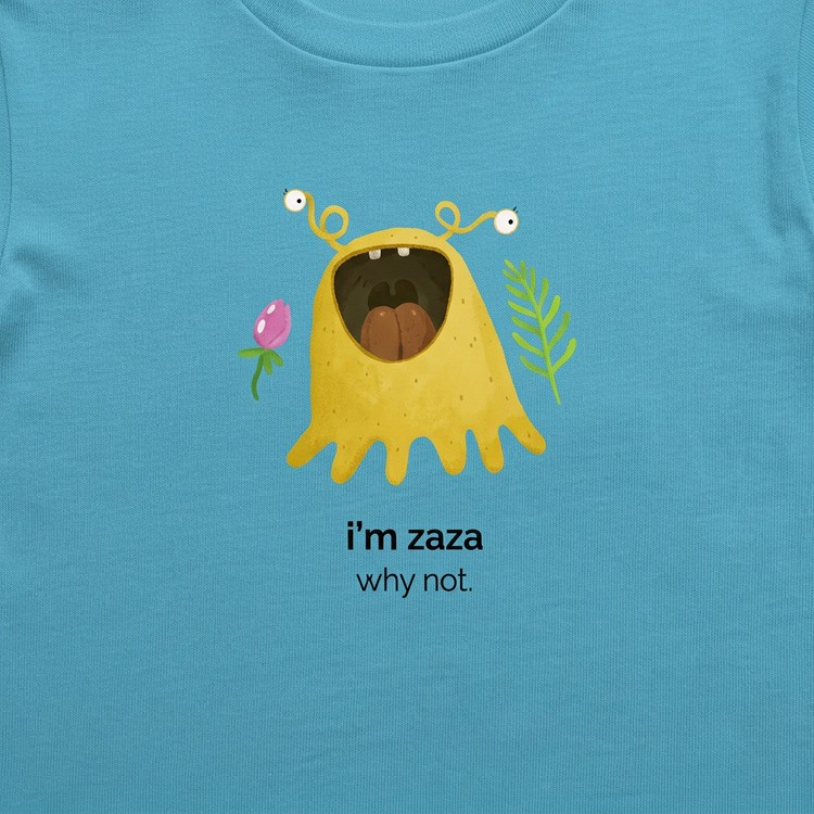 Zaza print close-up